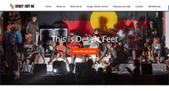 Desktop Screenshot of desertfeet.com